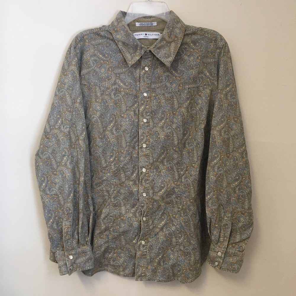 Vintage paisley Plus size Tommy Hilfiger